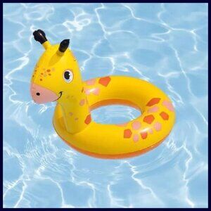 Giraffe Lil' Pal Swim Tube Inflatable Pool Ring/Float Bestway 21.5"x26.5"x22.5"